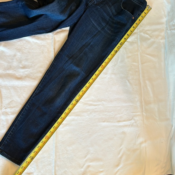 Women’s Madewell Skinny Dark Blue Jeans Size 31 - Picture 8 of 10